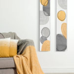 Yellow Grey Long Canvases