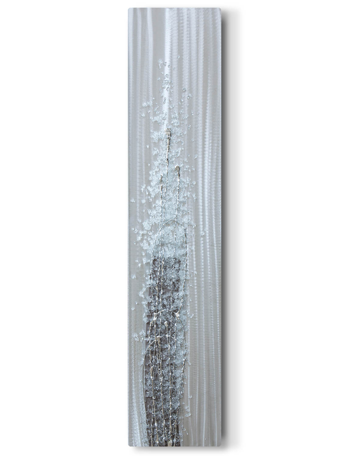 tall wall art dusky Silver Wall Art, Contemporary Art UK