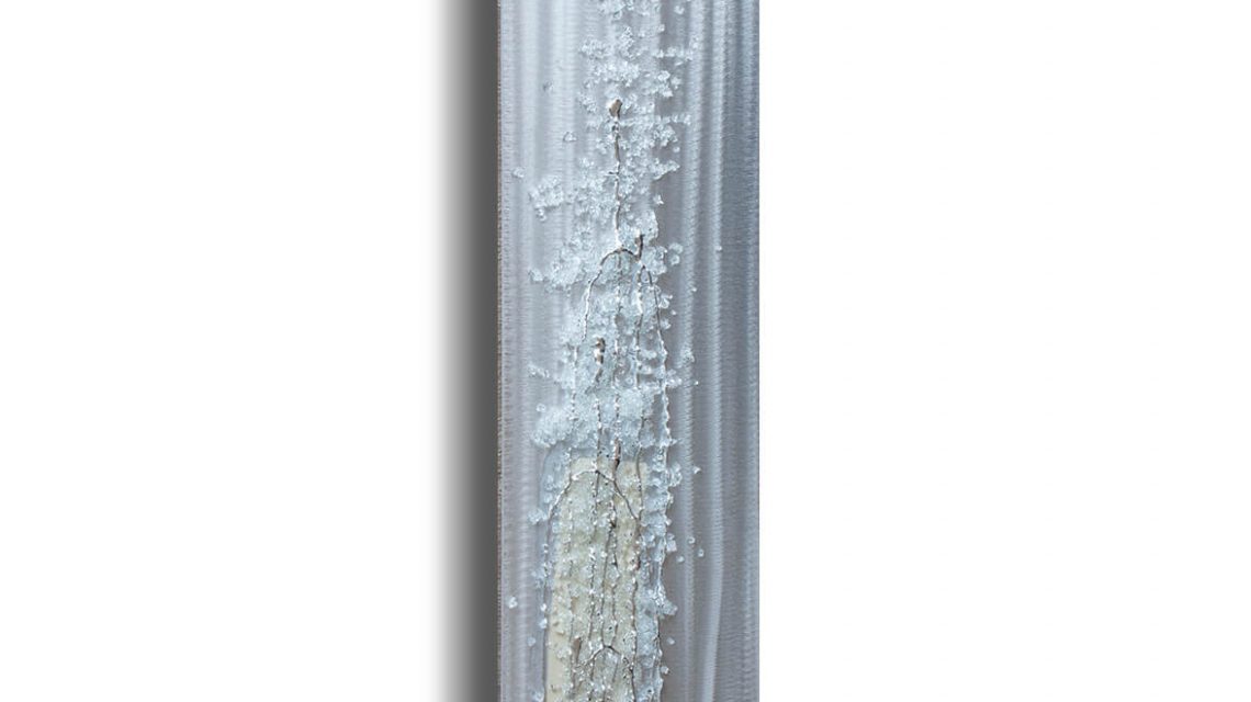 Vertical Wall Art Mallow Silver Contemporary Uk - Vertical Metal Wall Art Uk Vertical Wall Art Mallow Silver Contemporary Uk - Vertical Metal Wall Art Uk