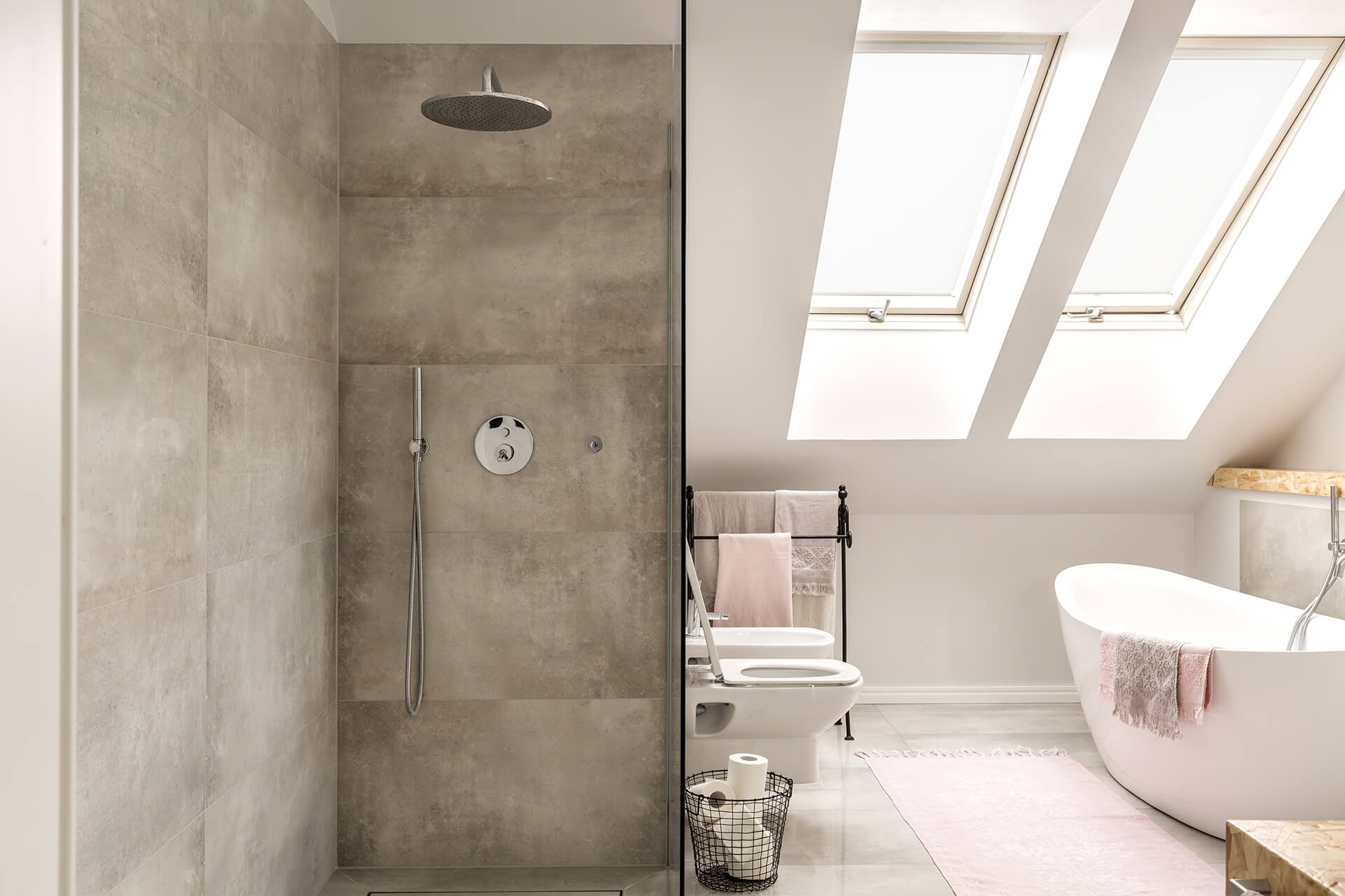 Dusky Pink Silver Wall Art, Contemporary Art UK