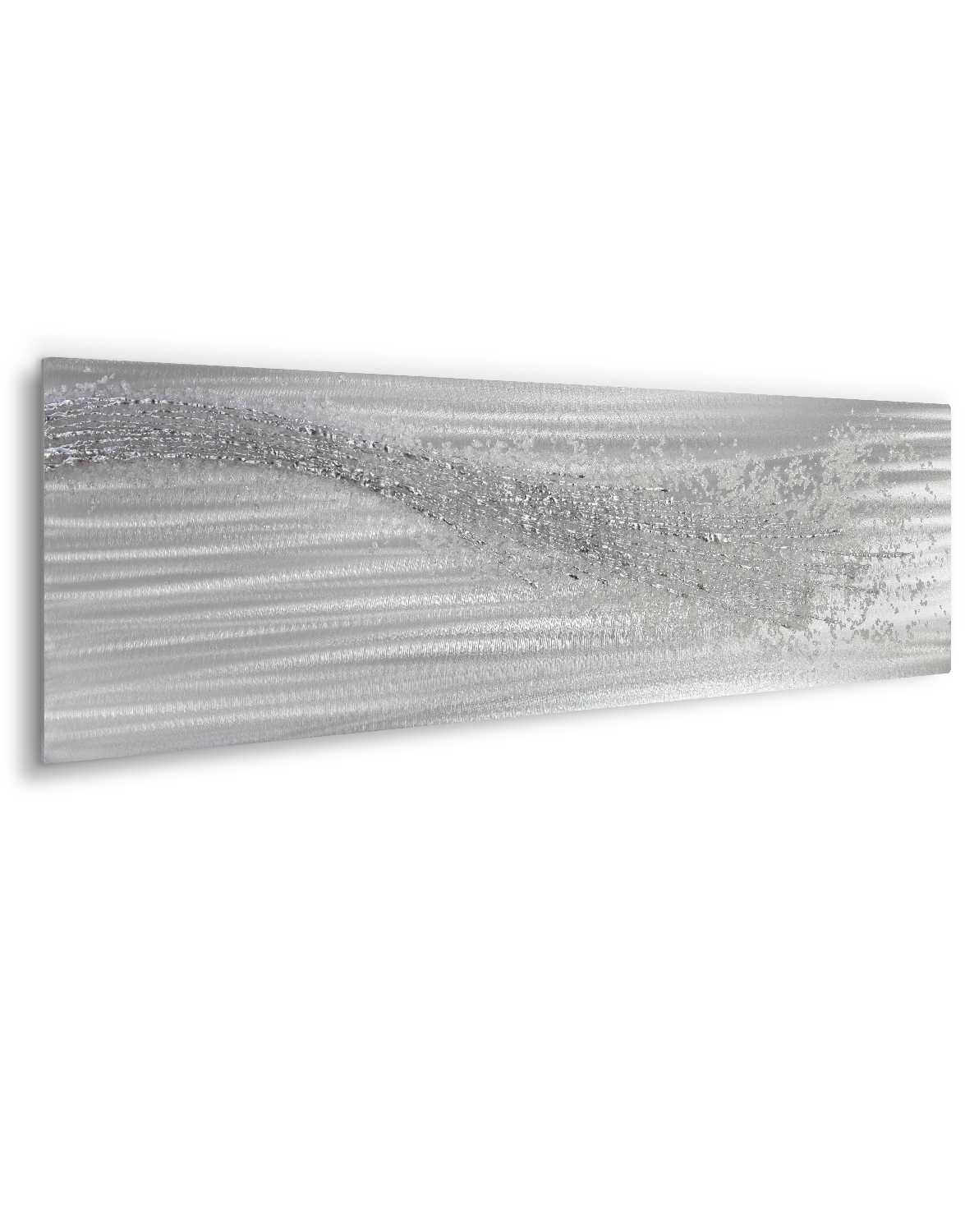 (Last One) Alchemy, Crystal White - Silver Wall Art, Contemporary Art UK