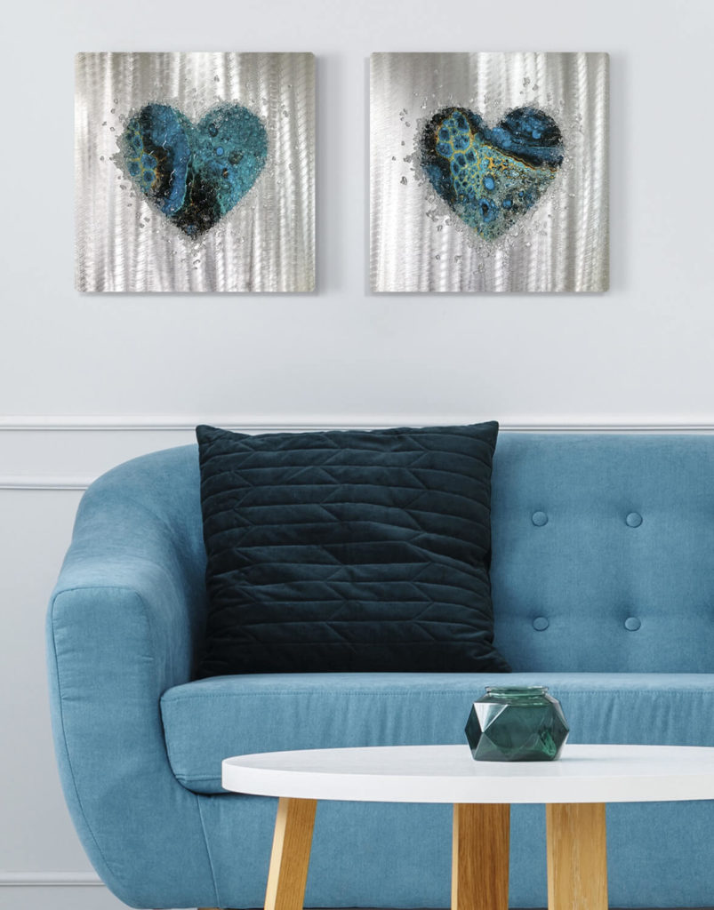 Silver Wall Art Silver Wall Art, Contemporary Art UK