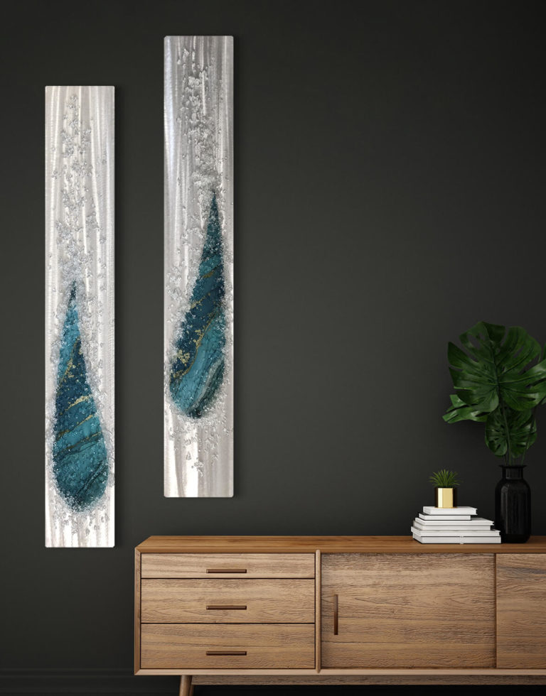 Silver Wall Art Silver Wall Art, Contemporary Art UK